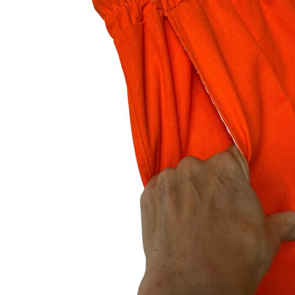 Orange Joggers Cargo Pants‎ 100% Cotton L (2696) - Picture 4 of 6